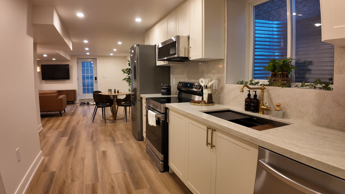 Luxury Basement Kitchen